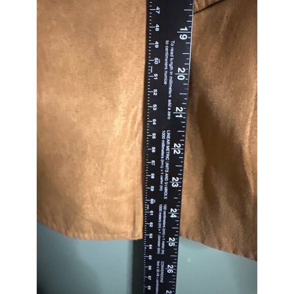 Studio Works Blazer Women’s 14 Deep Tan Fall quiet Luxury old money academia - Picture 4 of 8